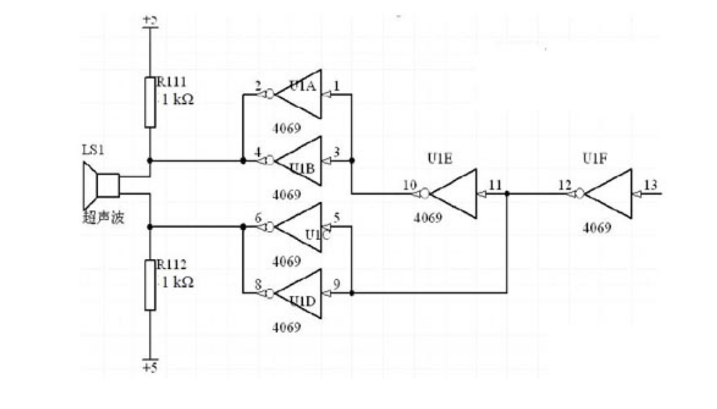 <em>超聲</em>波倒車防撞系統(tǒng)—<em>超聲</em>波發(fā)射電路