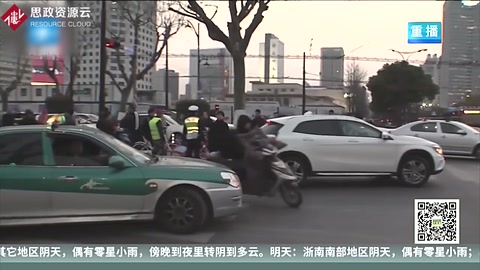 杭州嚴(yán)查非機(jī)動車違法行為 以安全教育為主