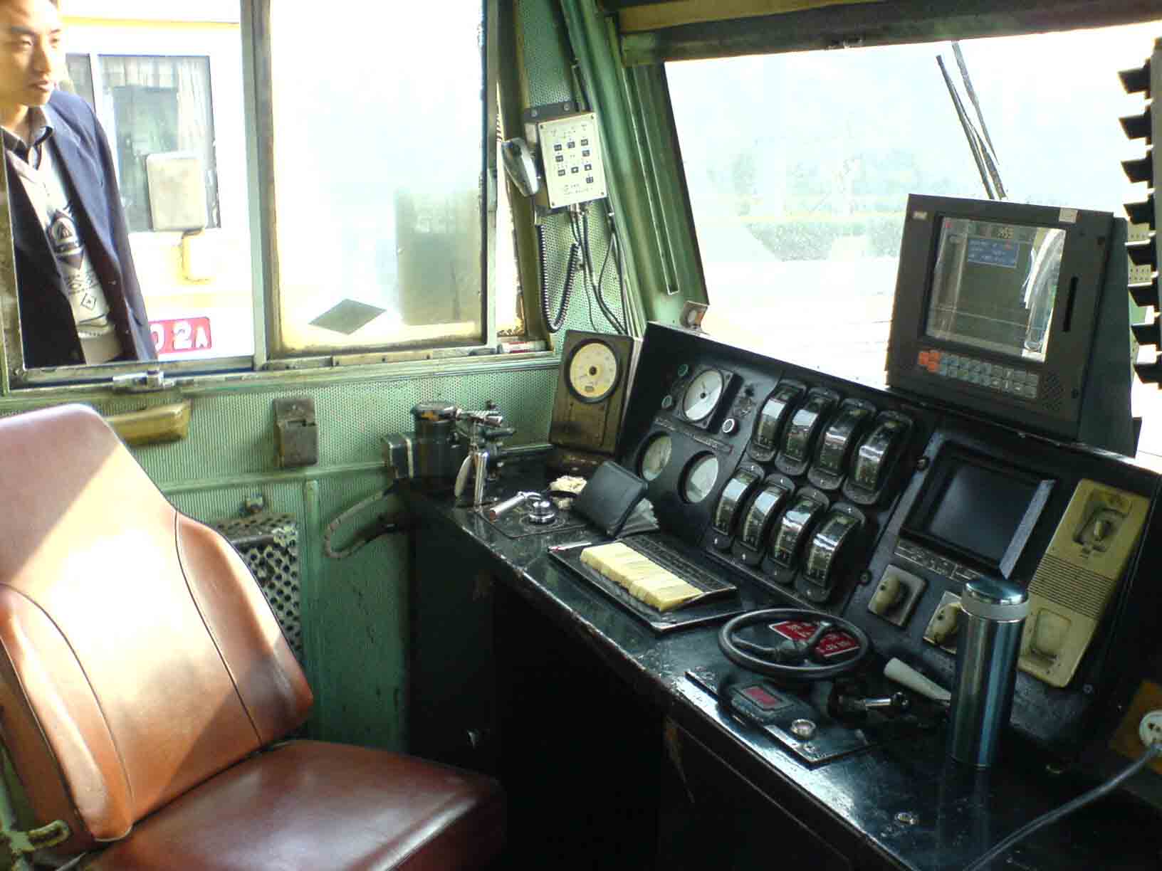 授課圖片—SS4機車<em>司機</em>室