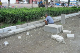 <em>市政工程</em>計(jì)量與計(jì)價(jià)—授課圖片（<em>路</em>緣施工）