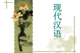 課件：中國少數(shù)民族語言文學(xué)專業(yè)《現(xiàn)代漢語》