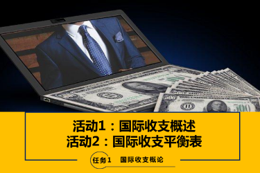 <em>課件</em>：<em>國際</em>金融、金融服務與管理、<em>國際</em>經濟與貿易<em>專業</em>《<em>國際</em>金融<em>實務</em>—1.1&2<em>國際</em>收支的概念與平衡表》