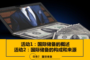 <em>課件</em>：<em>國際金融</em>、<em>金融</em><em>服務</em><em>與</em><em>管理</em>、<em>國際經濟</em><em>與</em><em>貿易</em><em>專業</em>《<em>國際金融</em>—2.1&2<em>國際</em>儲備的<em>概述</em>、構成和來源》